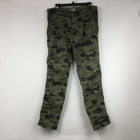 camo pants mens h&m
